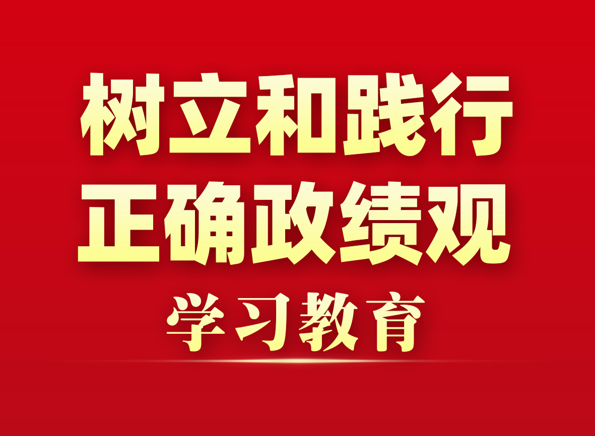 树立和践行正确政绩观学习教育