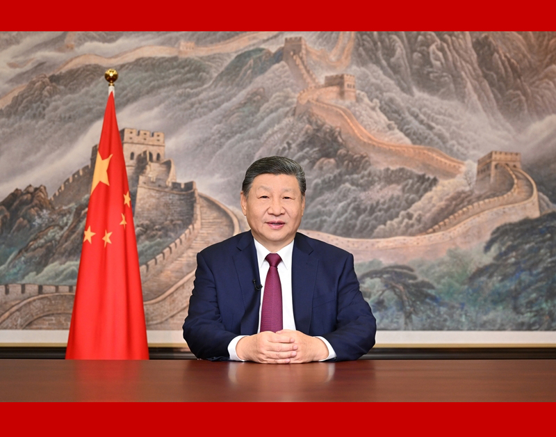 国家主席习近平发表二〇二六年新年贺词